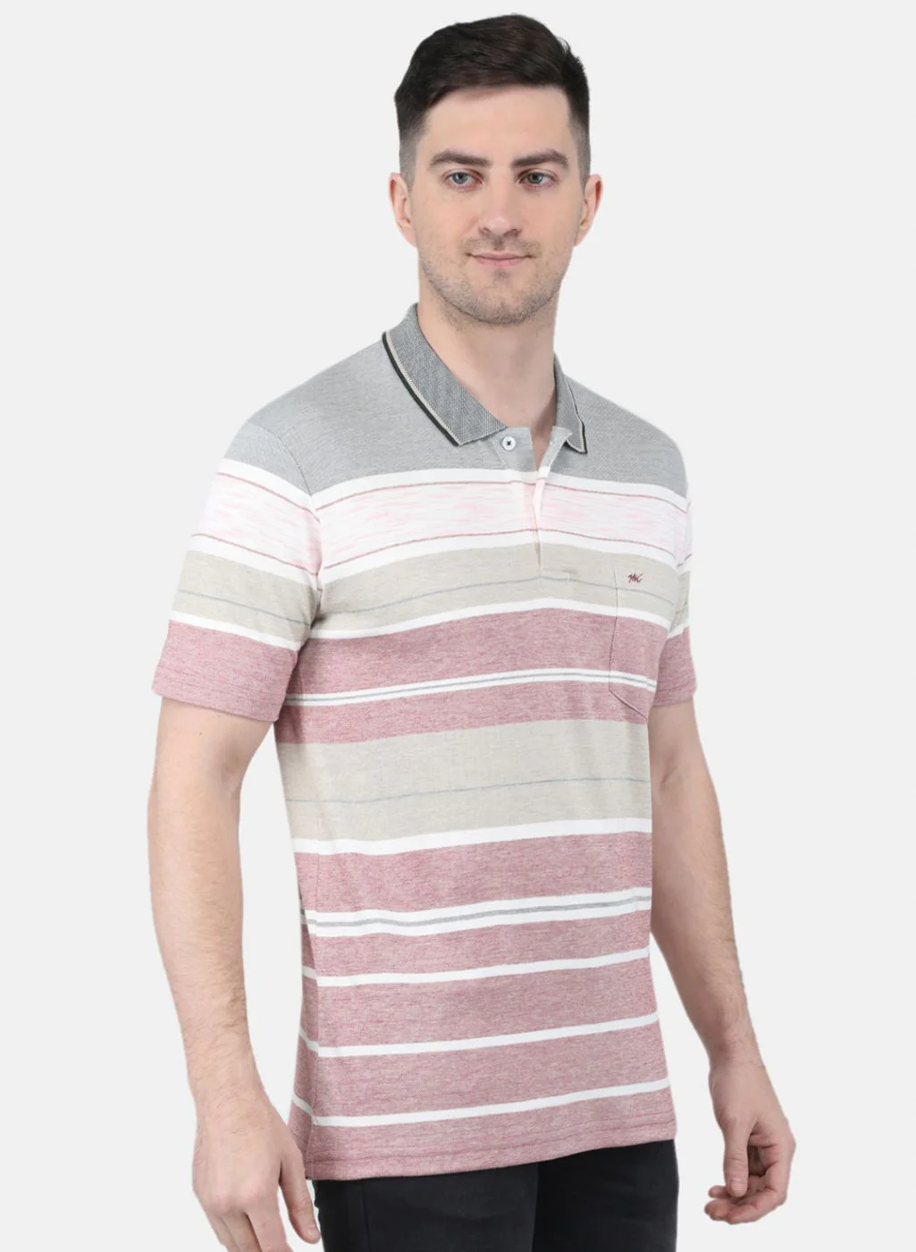 Men Maroon Printed T-Shirt - Image 6