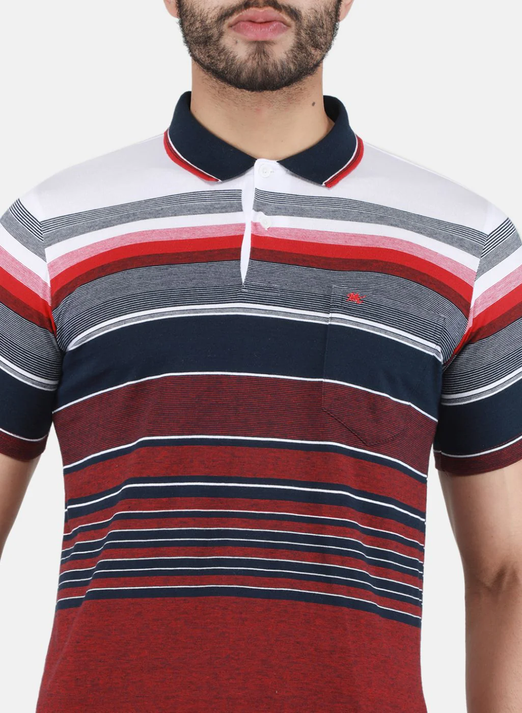 Men Maroon Printed T-Shirt - Image 5