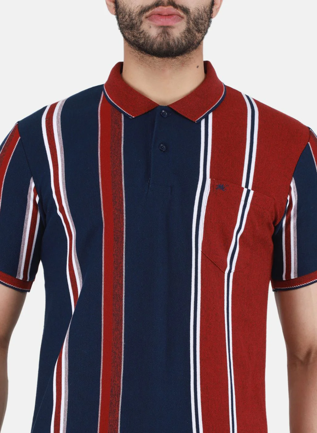 Men Maroon Printed T-Shirt - Image 5