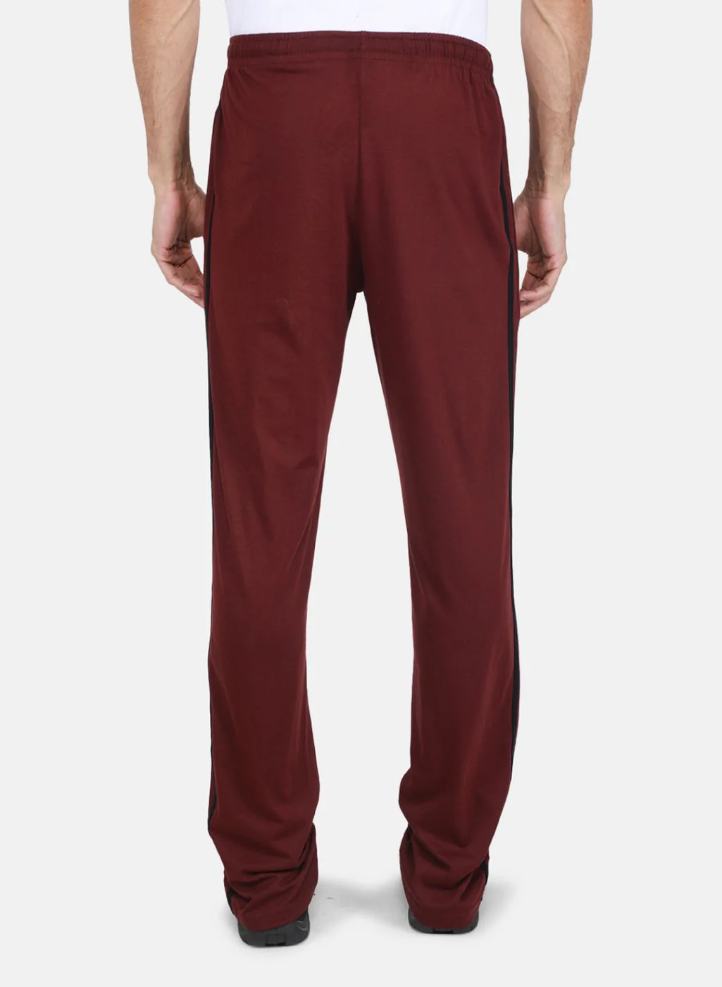 Men Maroon Regular Fit Lower - Image 3
