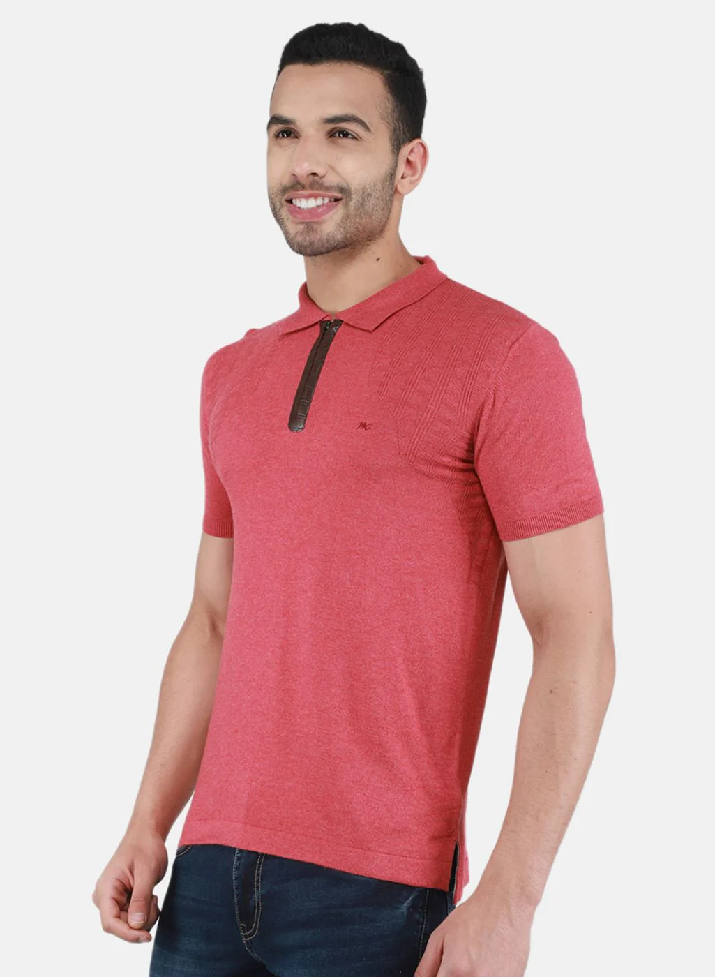 Men Multi Color Solid T-Shirt - Image 2