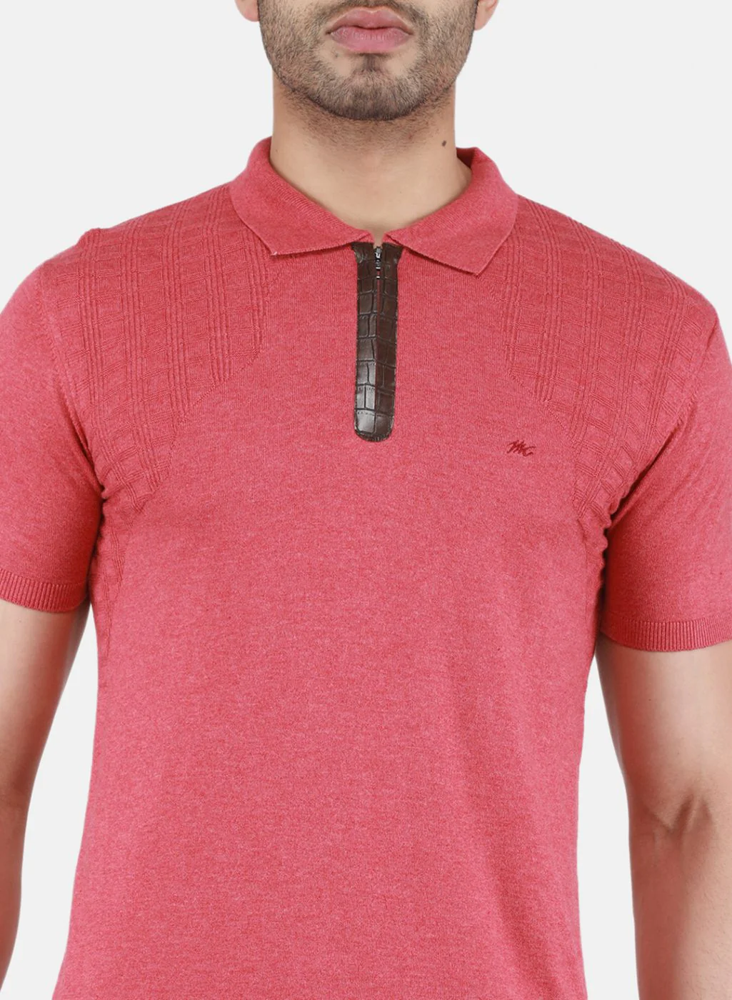 Men Multi Color Solid T-Shirt - Image 5