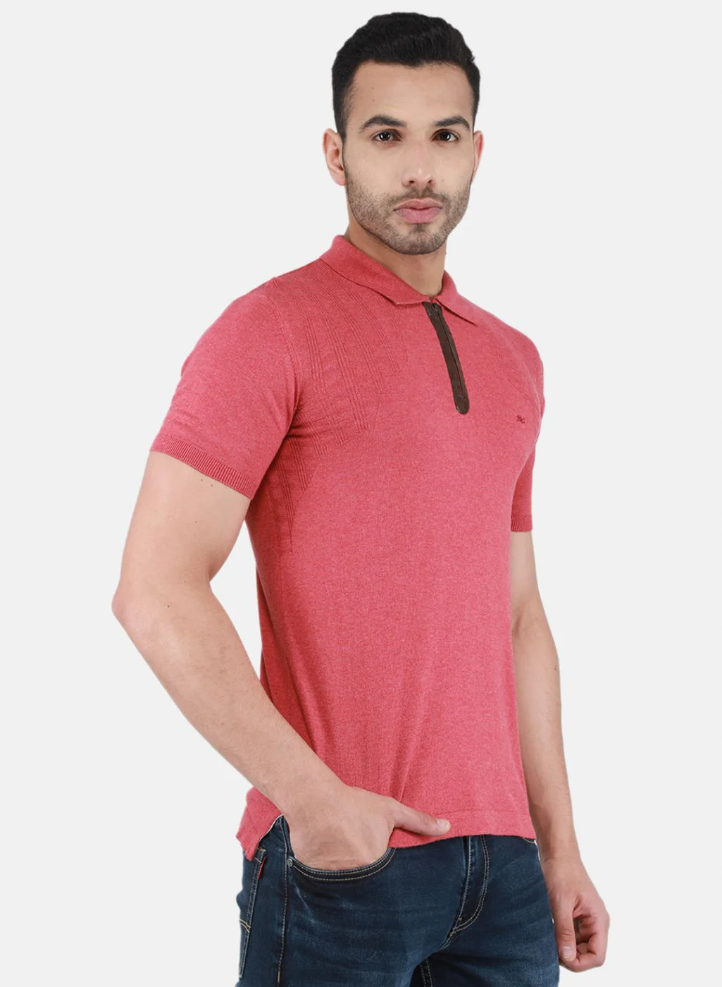 Men Multi Color Solid T-Shirt - Image 6