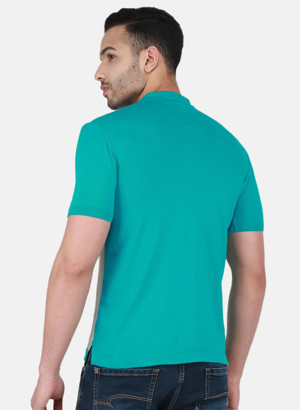 Men Multi Color Solid T-Shirt - Image 3