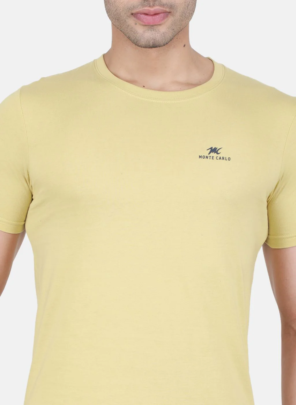 Men Multicolor Plain T-Shirt - Image 4