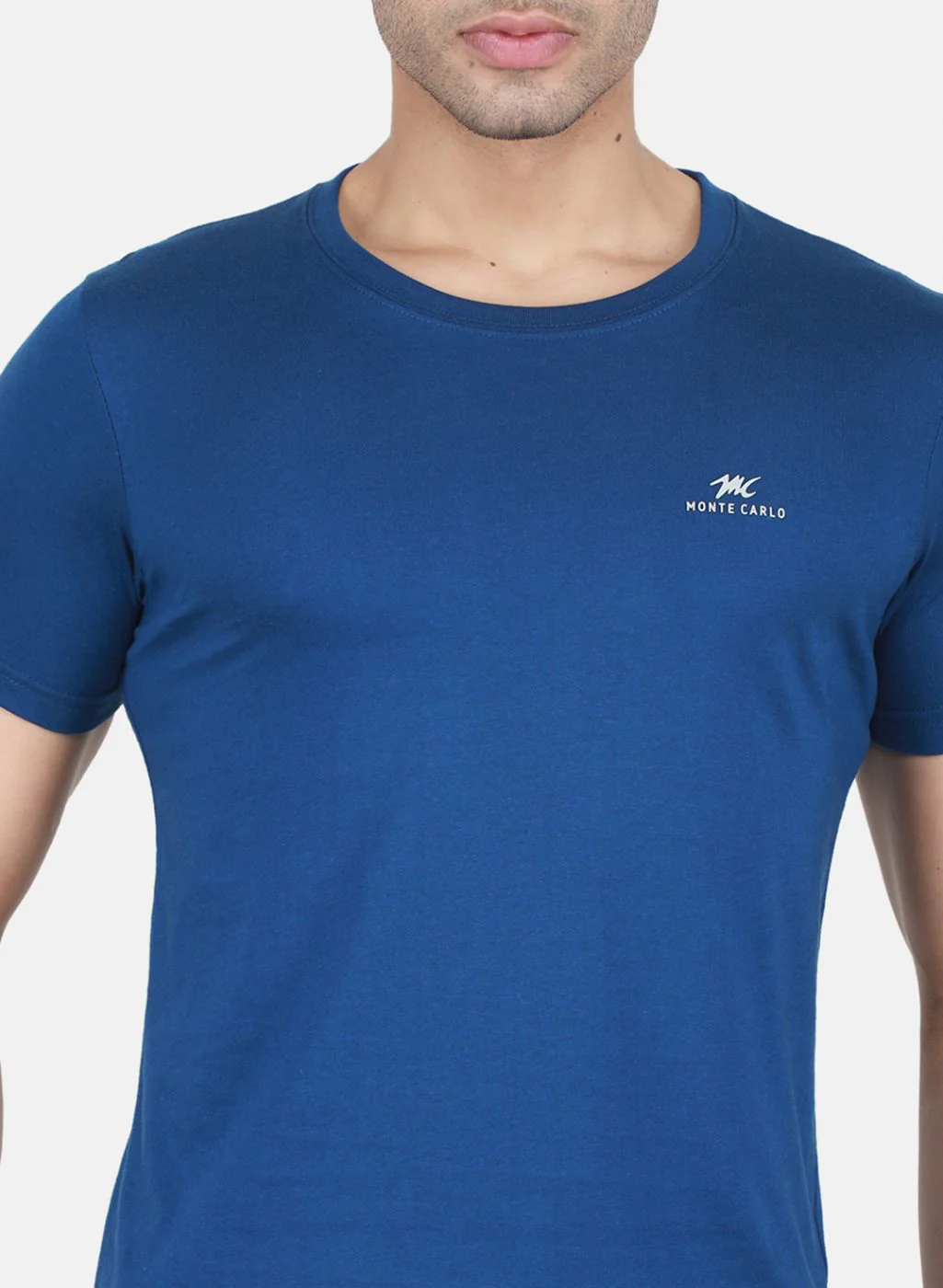 Men Multicolor Plain T-Shirt - Image 7