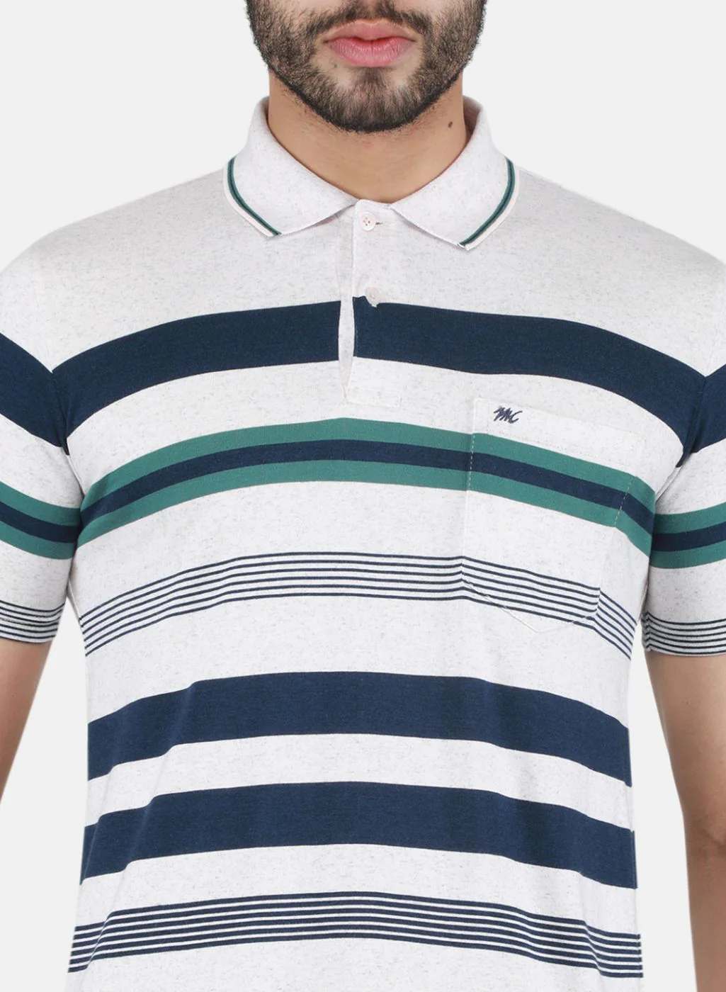 Men Multicolor Printed T-Shirt - Image 5