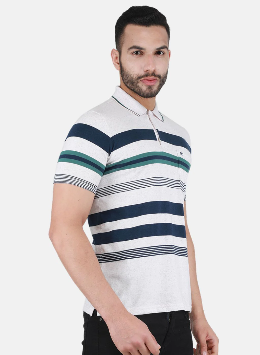 Men Multicolor Printed T-Shirt - Image 6