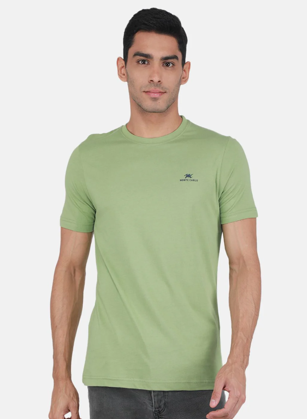 Men Multicolor Solid T-Shirt - Image 2