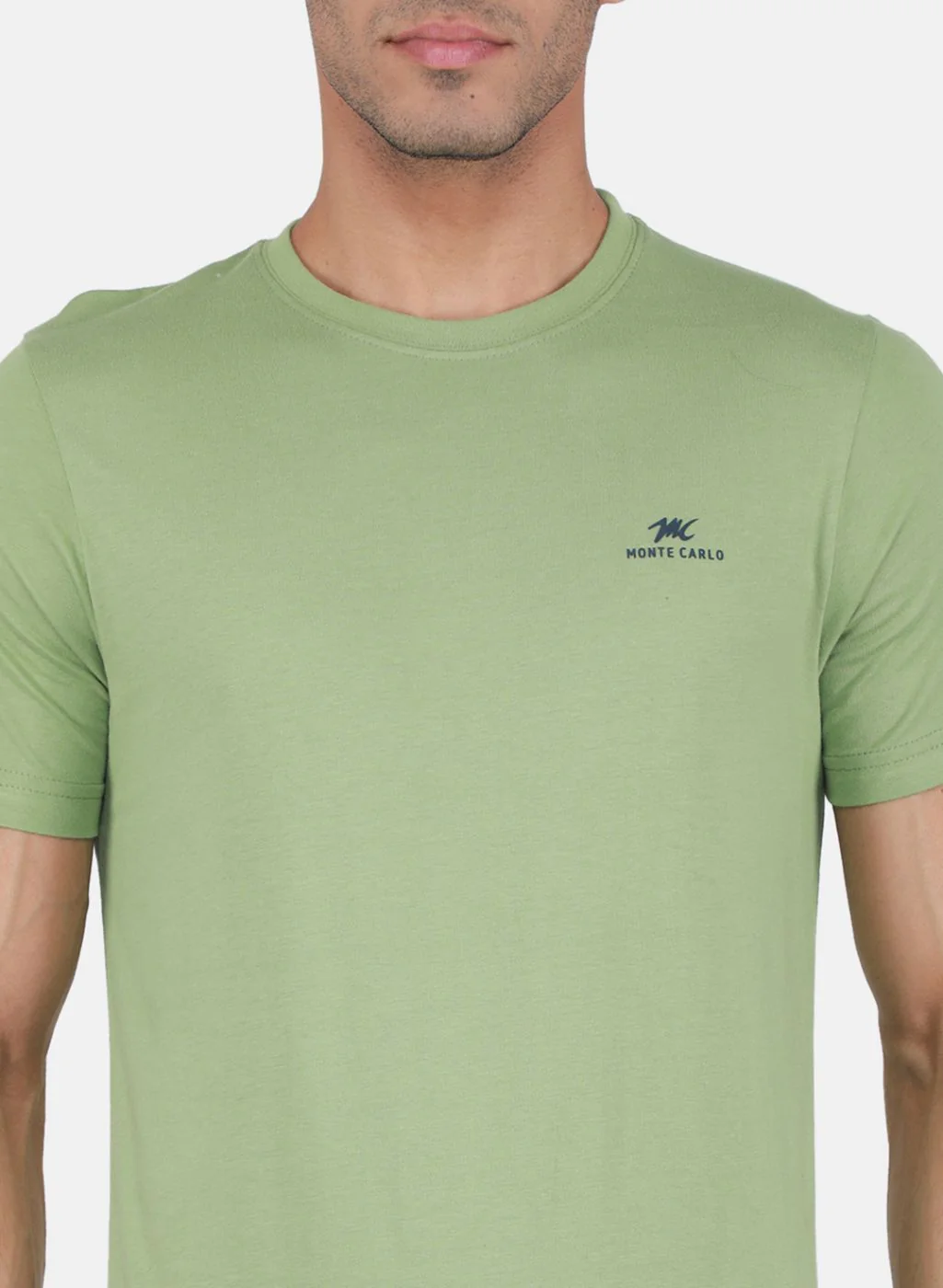 Men Multicolor Solid T-Shirt - Image 6