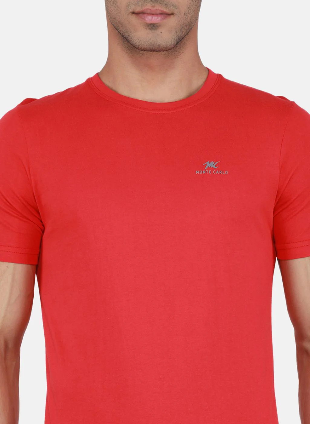 Men Multicolor Solid T-Shirt - Image 6