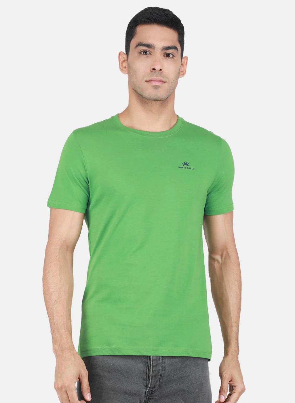 Men Multicolor Solid T-Shirt - Image 2