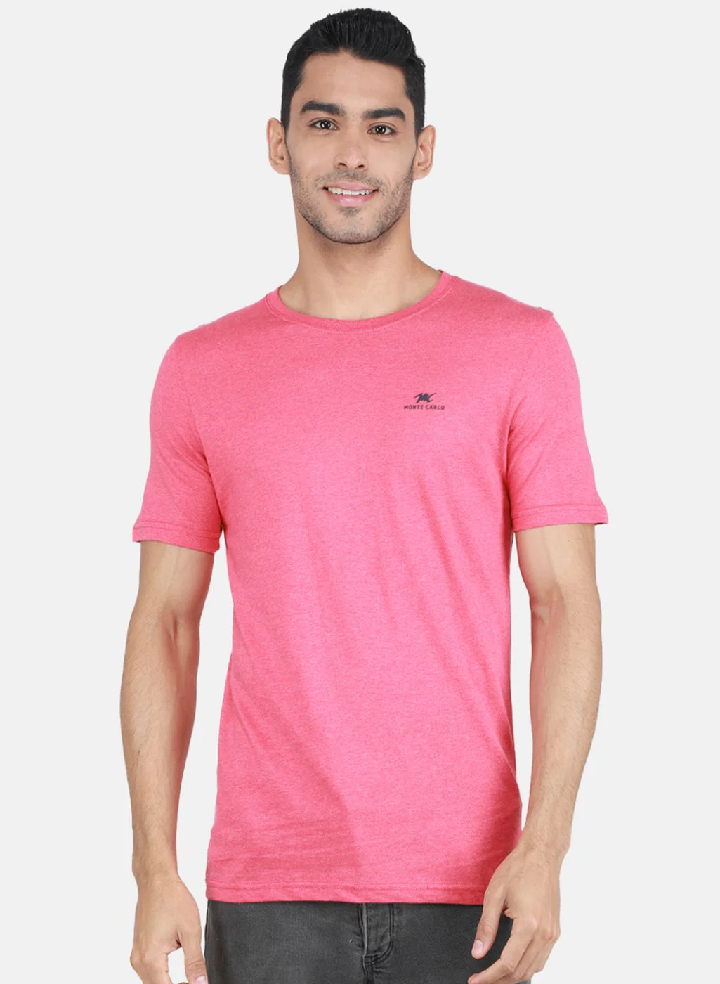 Men Multicolor Solid T-Shirt - Image 2