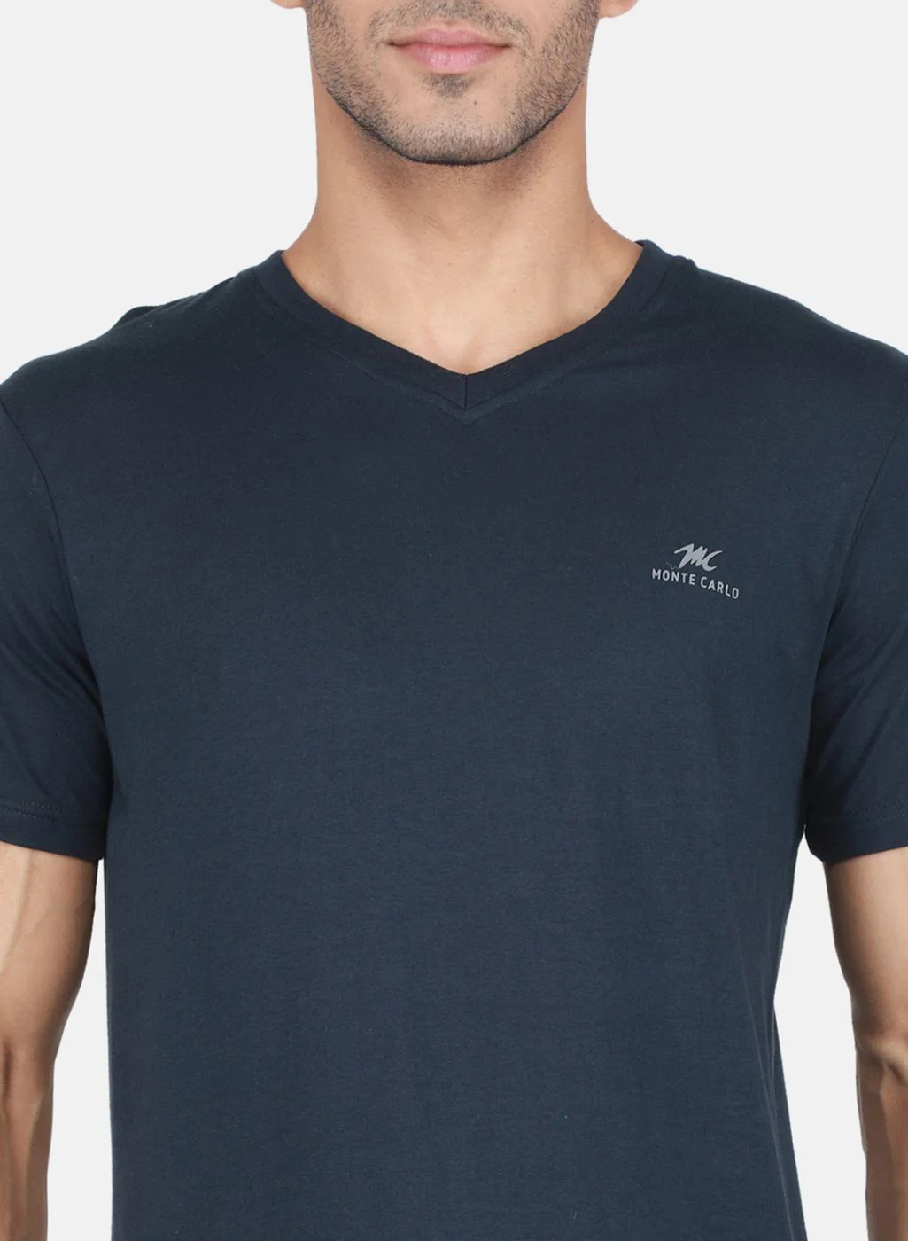 Men Multicolor Solid T-Shirt - Image 6