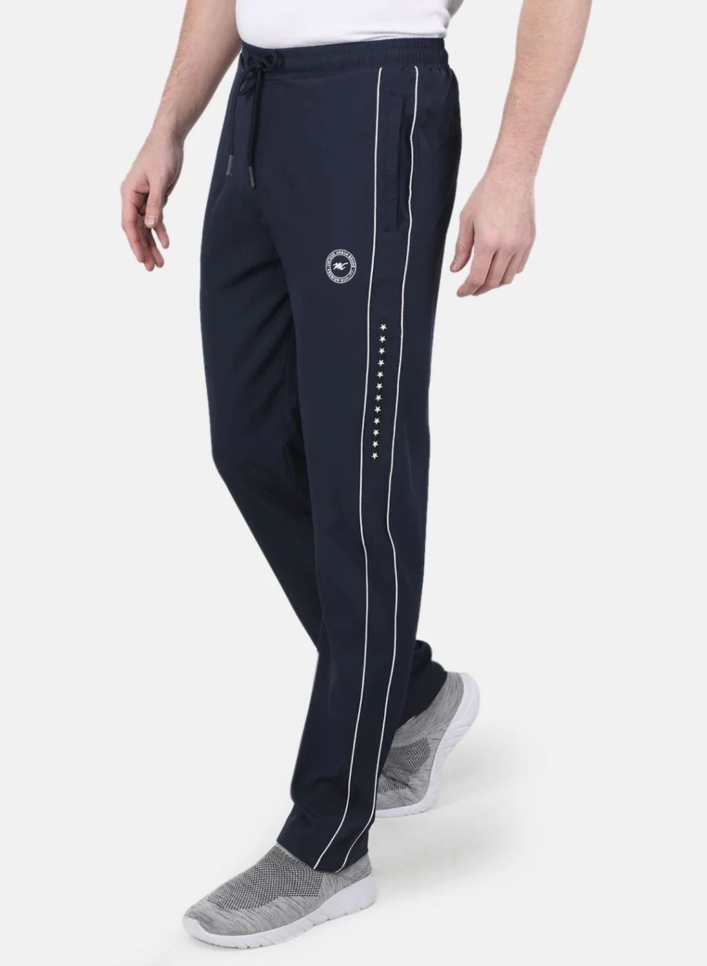 Men NAvy Blue Regular Fit Lower - Image 2
