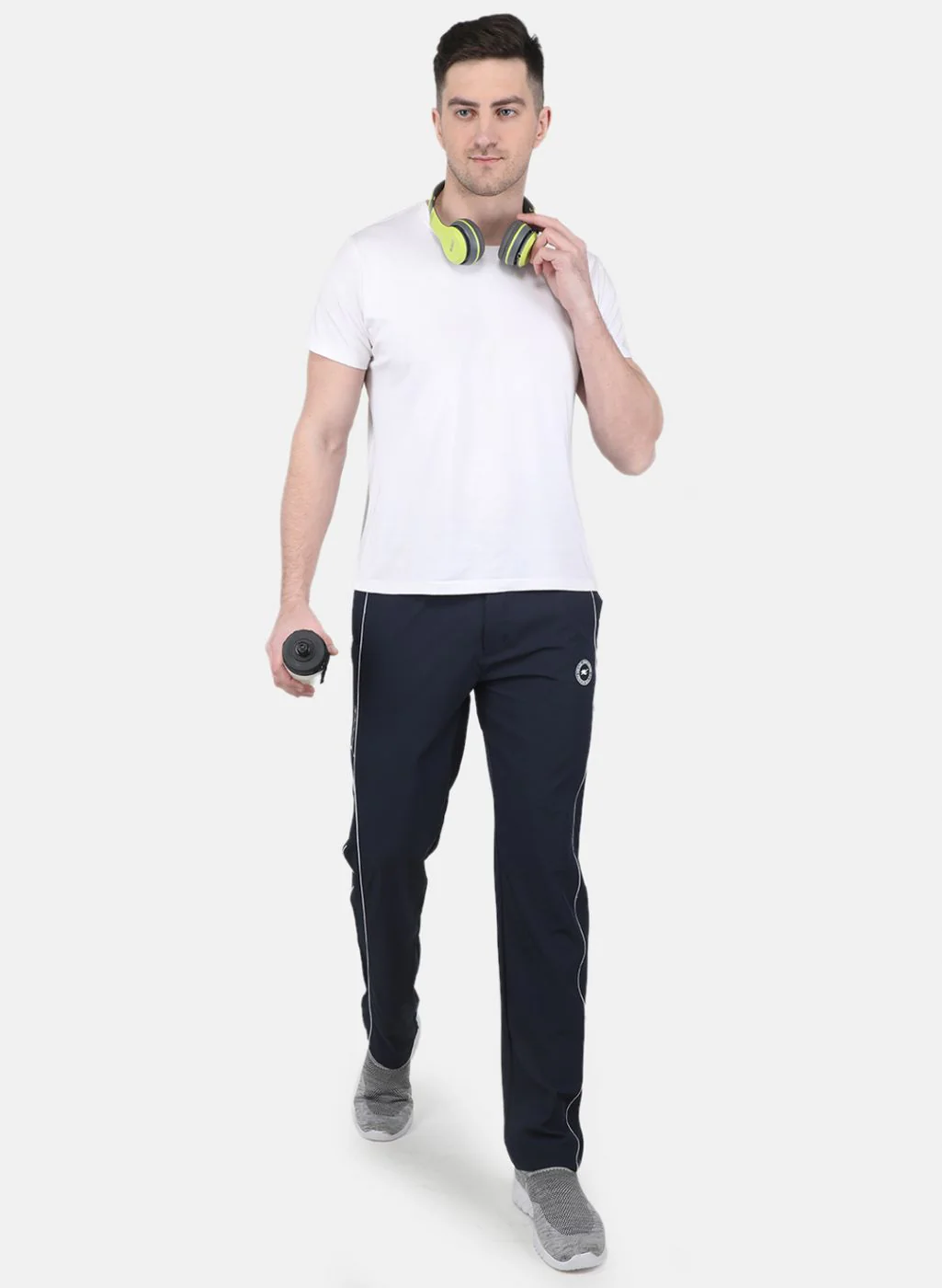 Men NAvy Blue Regular Fit Lower - Image 4