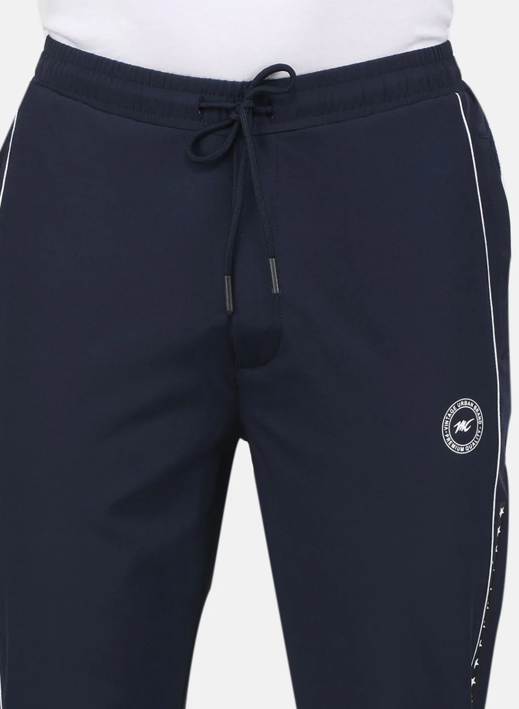 Men NAvy Blue Regular Fit Lower - Image 5