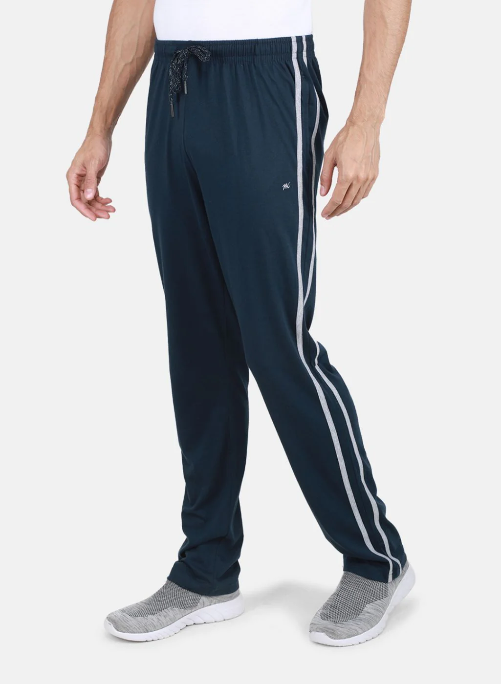 Men NAvy Blue Regular Fit Lower - Image 2