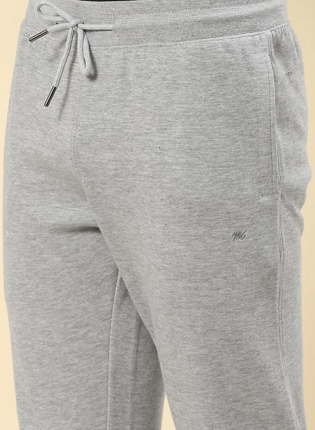 Men Grey Regular Fit Lower - Image 6