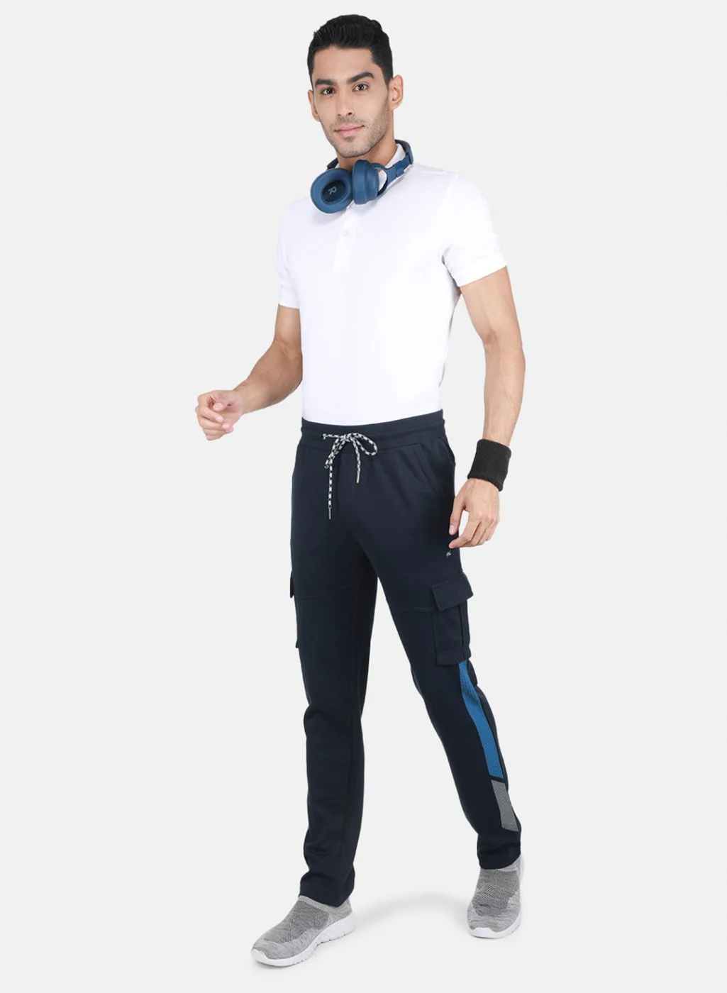 Men NAvy Blue Regular Fit Lower - Image 4
