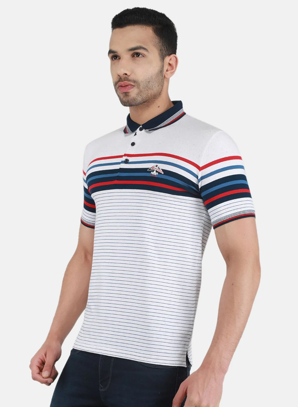 Men Off White Printed T-Shirt - Image 2
