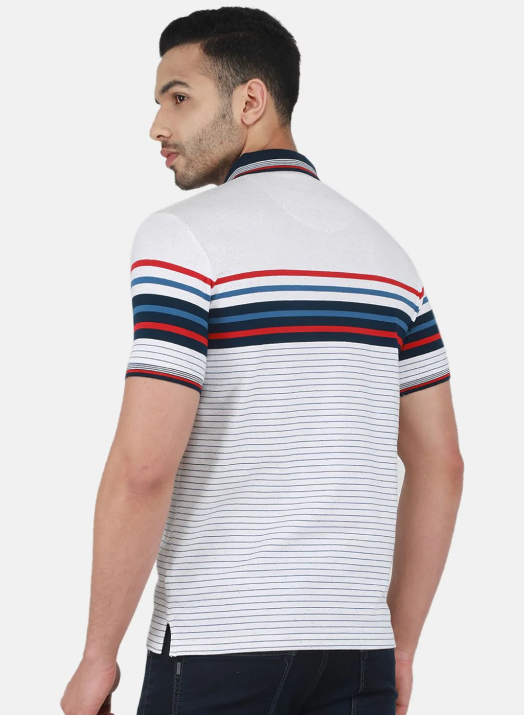 Men Off White Printed T-Shirt - Image 3