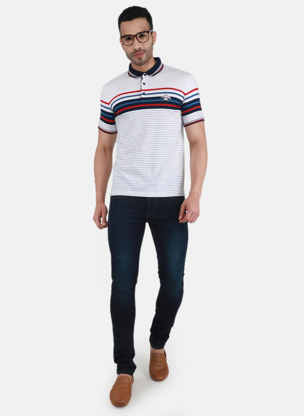Men Off White Printed T-Shirt - Image 4