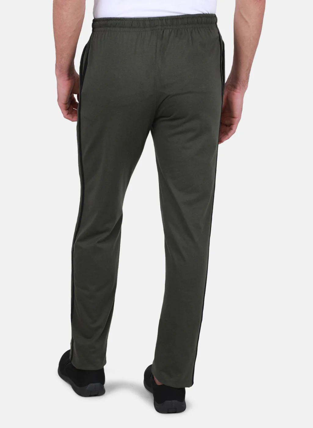 Men Olive Regular Fit Lower - Image 3