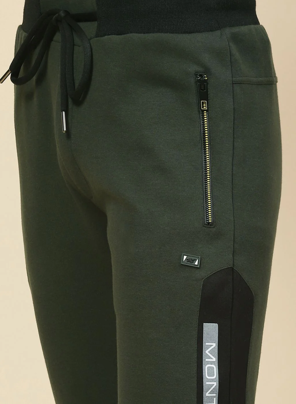 Men Olive Regular Fit Lower - Image 6