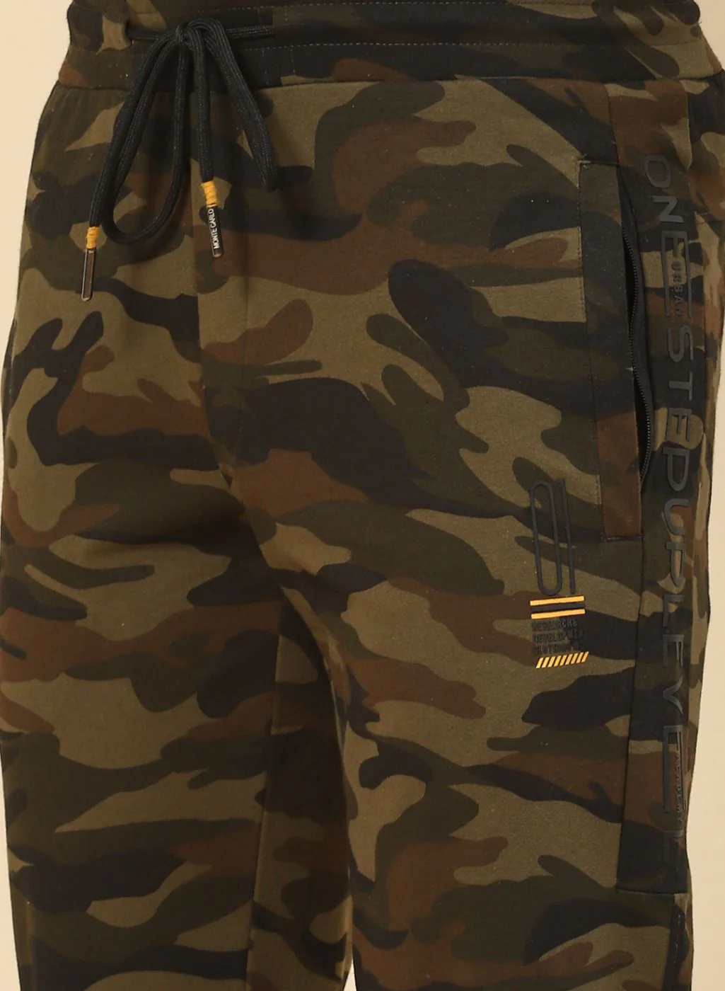 Men Olive Regular Fit Lower - Image 6