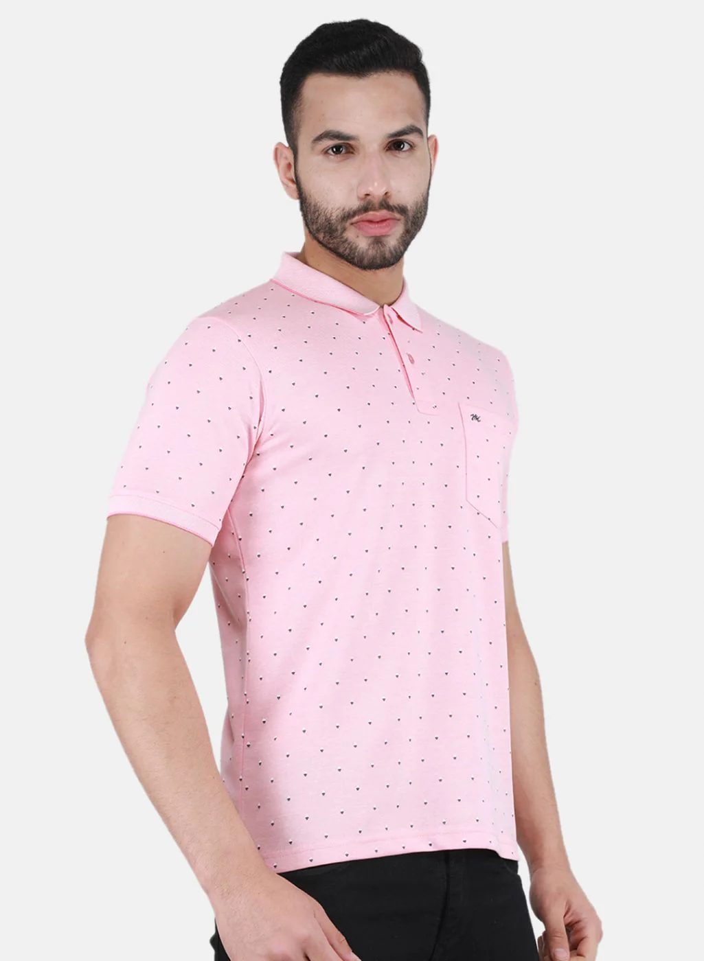 Men Pink Printed T-Shirt - Image 6