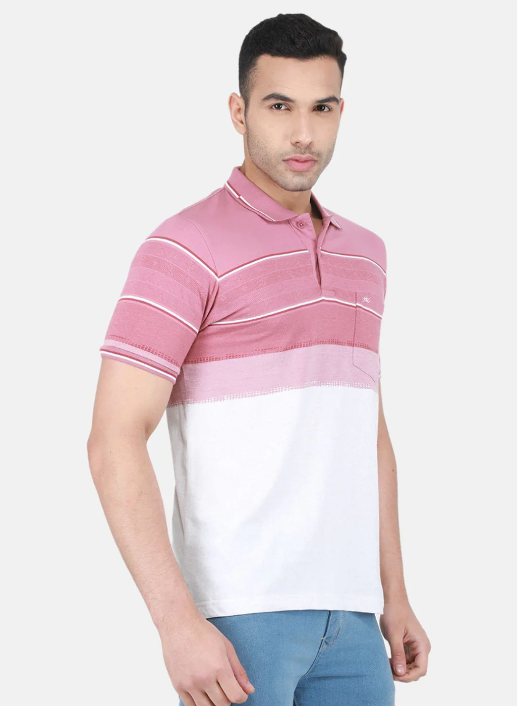 Men Pink Printed T-Shirt - Image 6