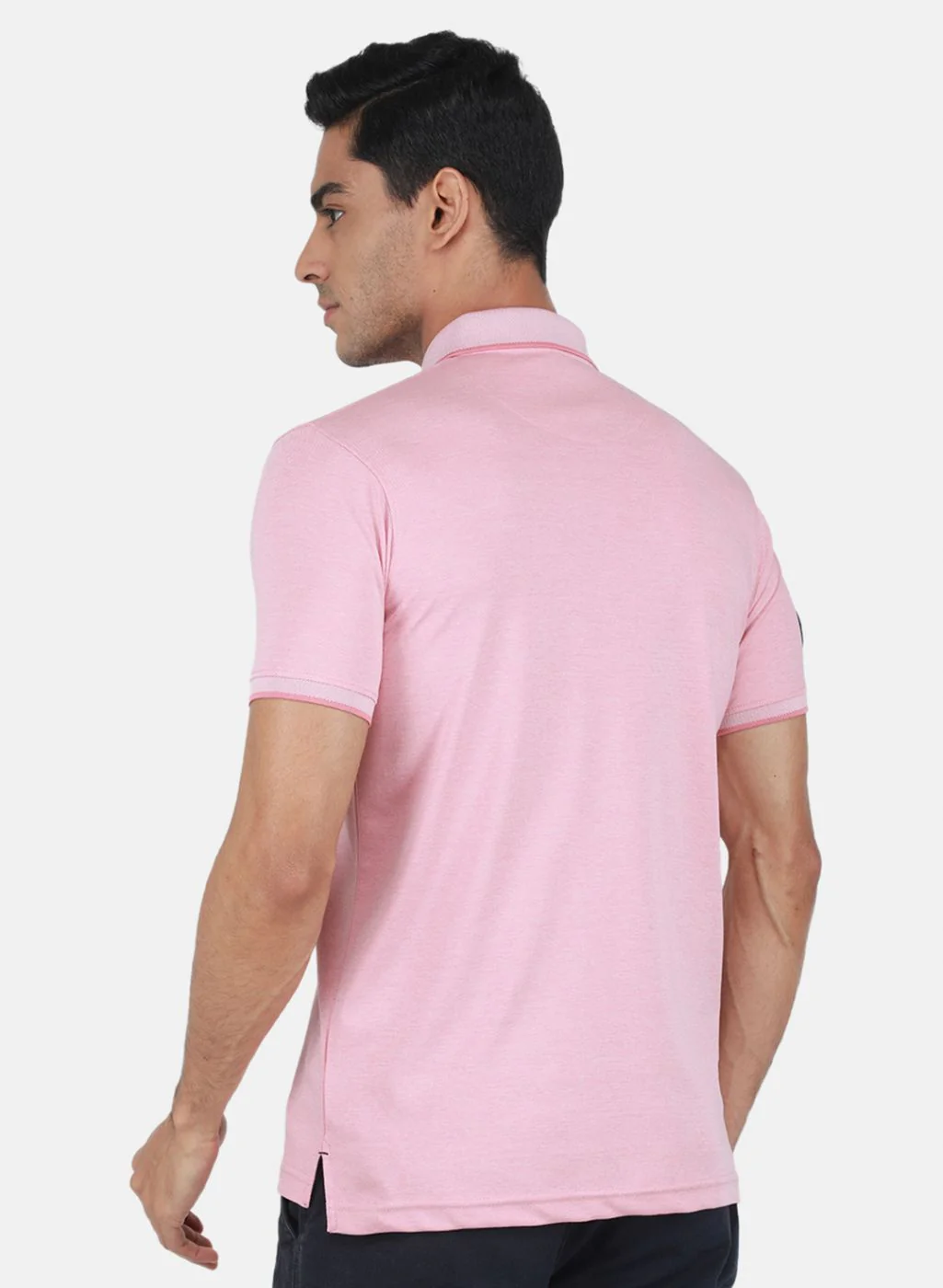 Men Pink Printed T-Shirt - Image 3