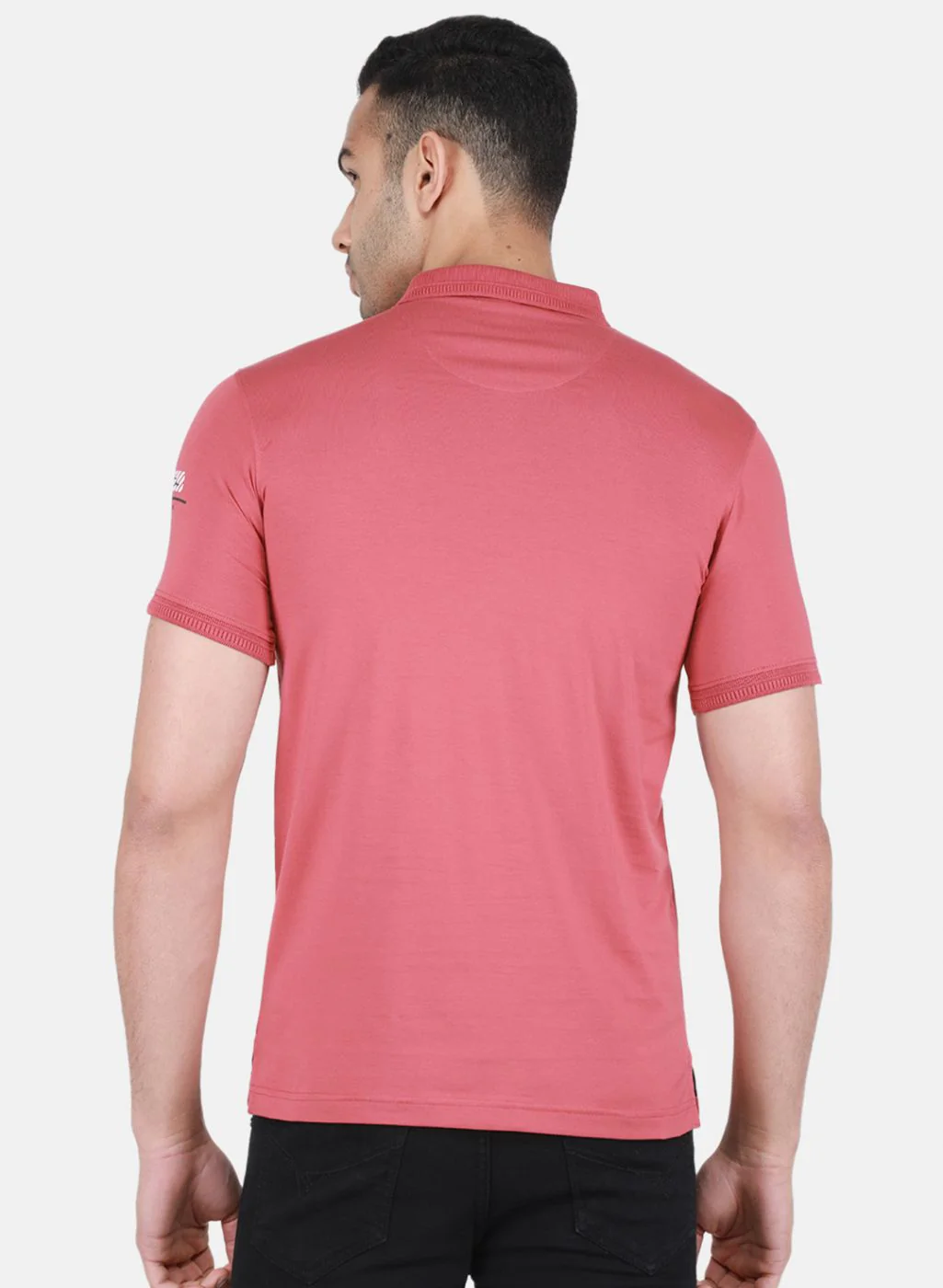 Men Pink Printed T-Shirt - Image 3