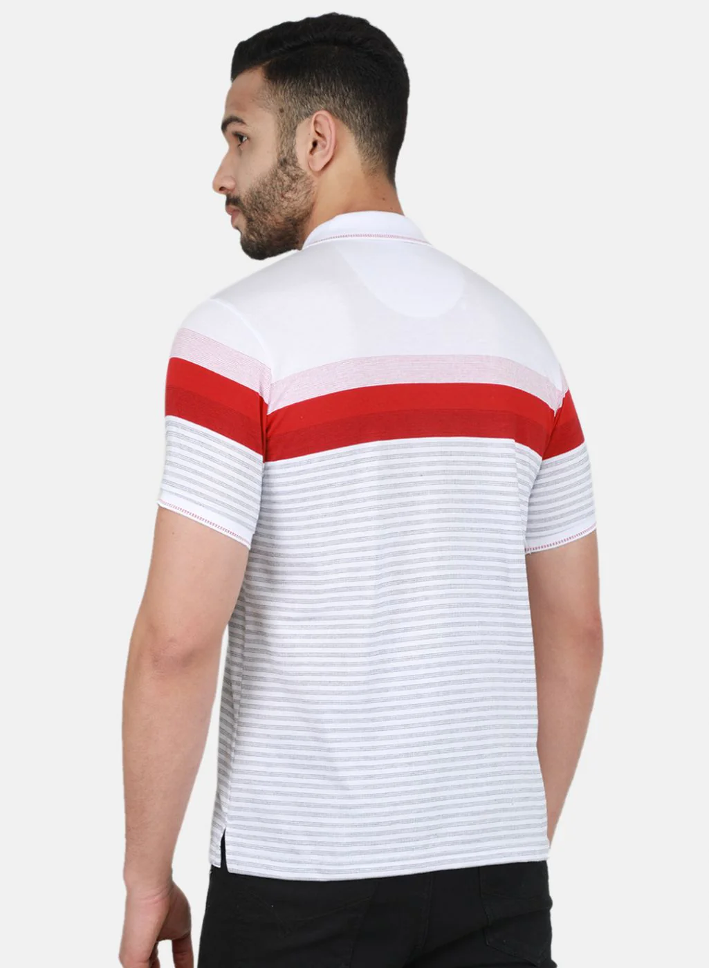 Men Red Printed T-Shirt - Image 3