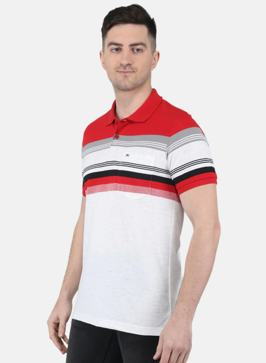 Men Red Printed T-Shirt - Image 2