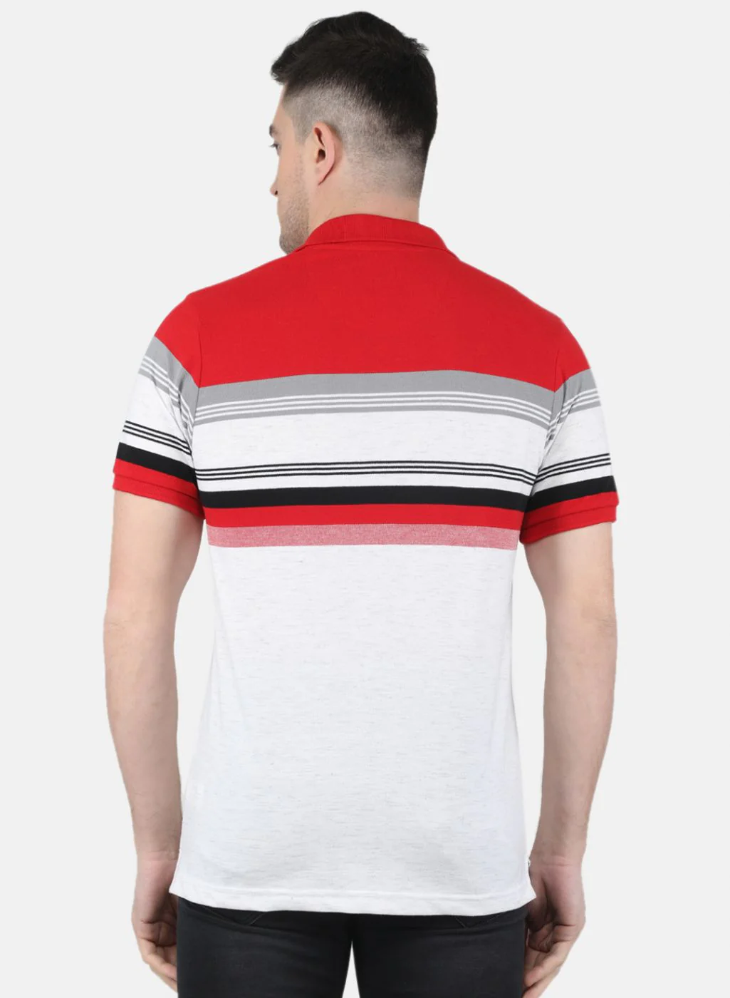 Men Red Printed T-Shirt - Image 3