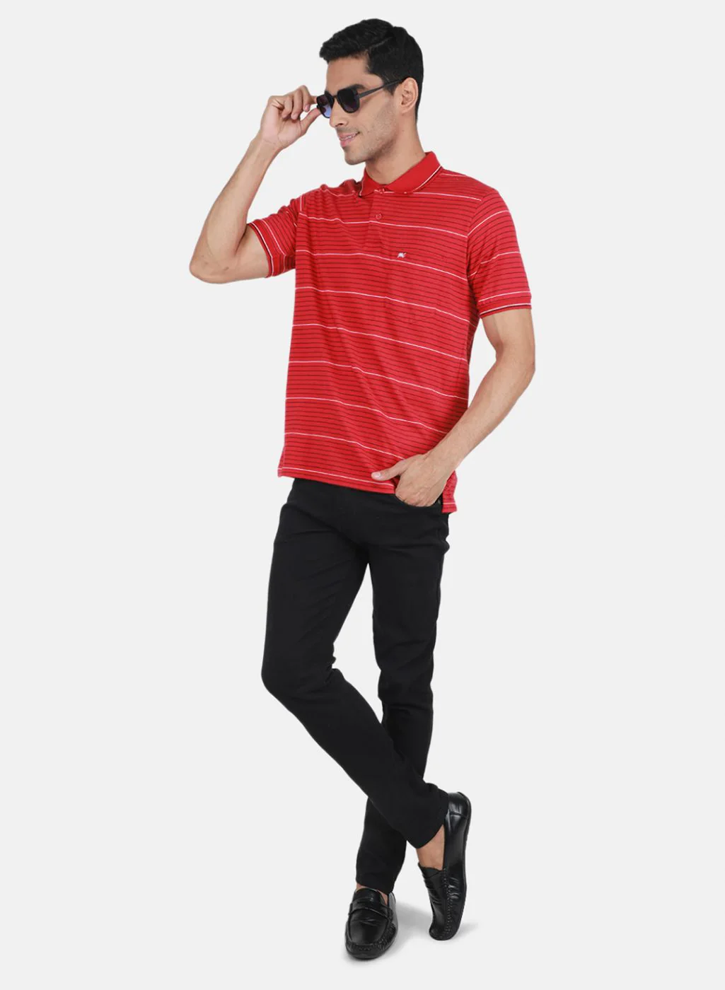 Men Red Printed T-Shirt - Image 4