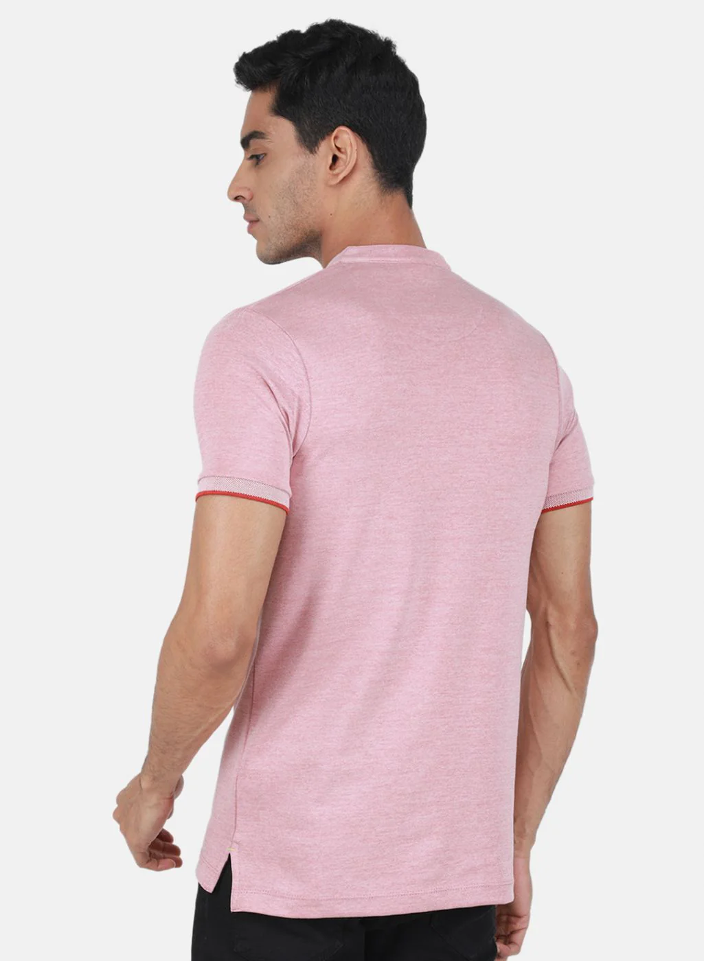 Men Red Printed T-Shirt - Image 3