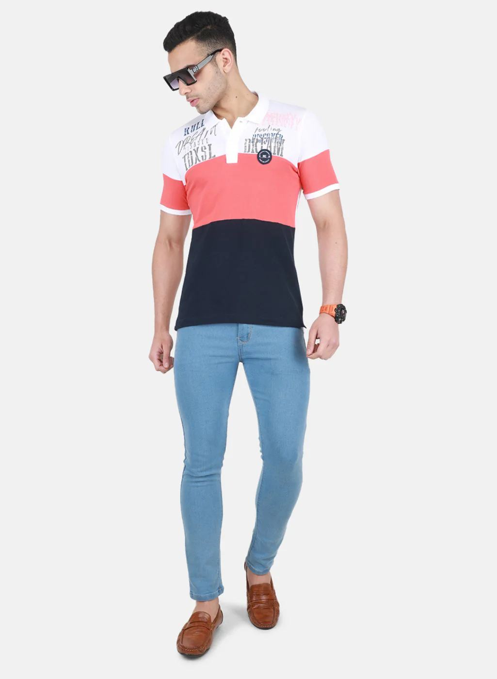 Men Red Printed T-Shirt - Image 4