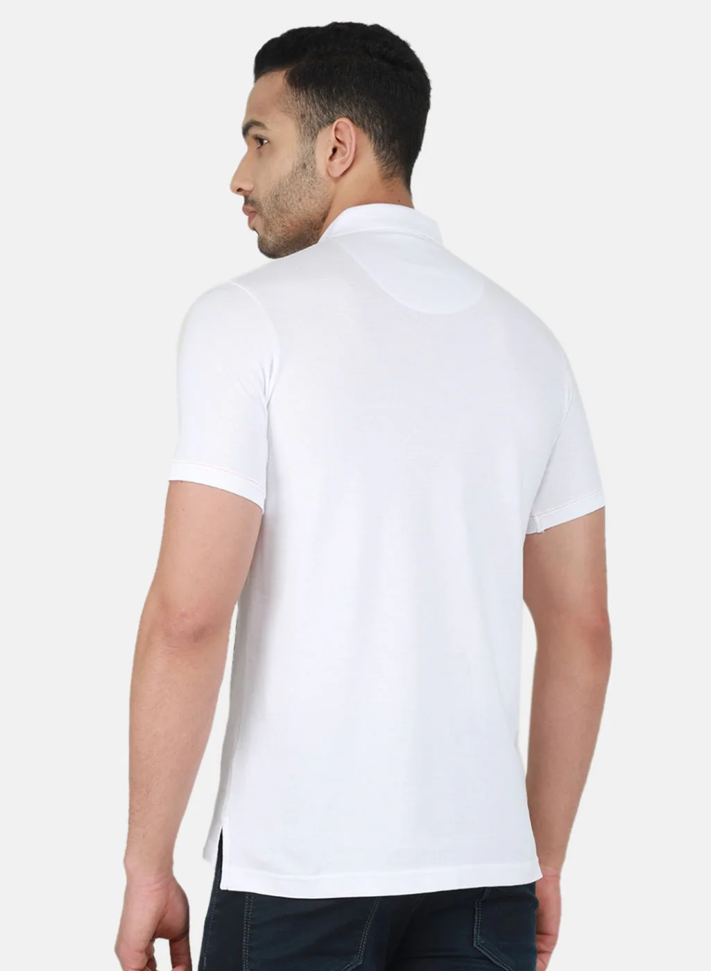 Men White Printed T-Shirt - Image 3