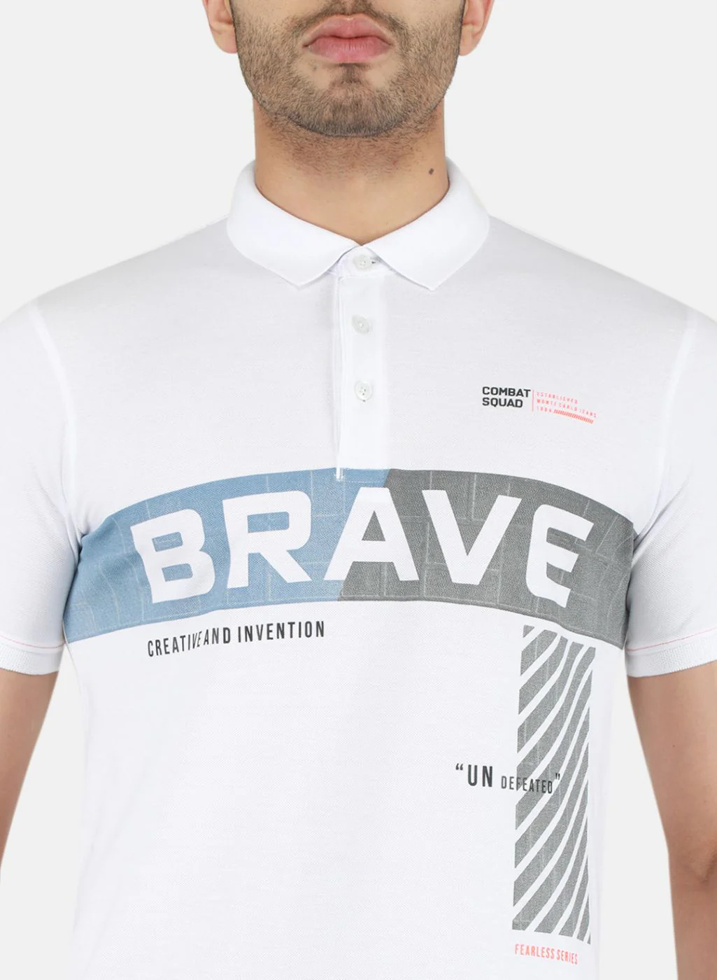Men White Printed T-Shirt - Image 5