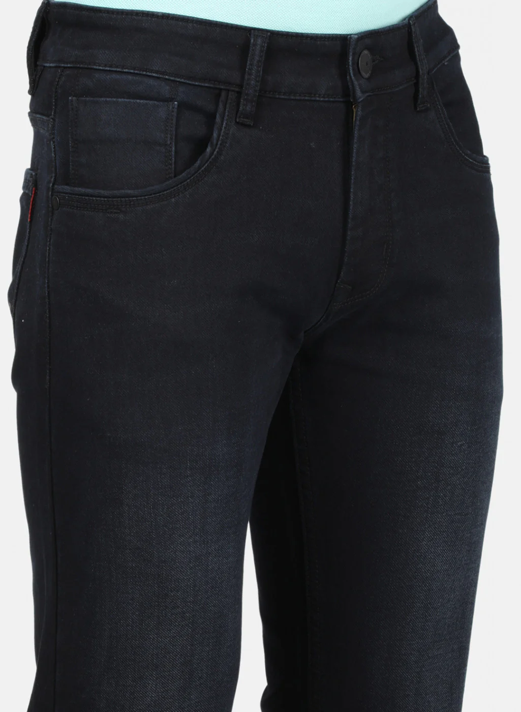 Mens Black NArrow Denim - Image 5