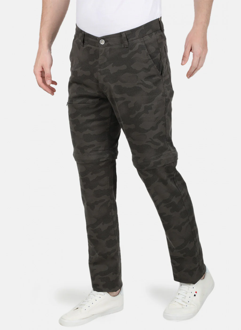 Mens Grey Slim Trouser - Image 2