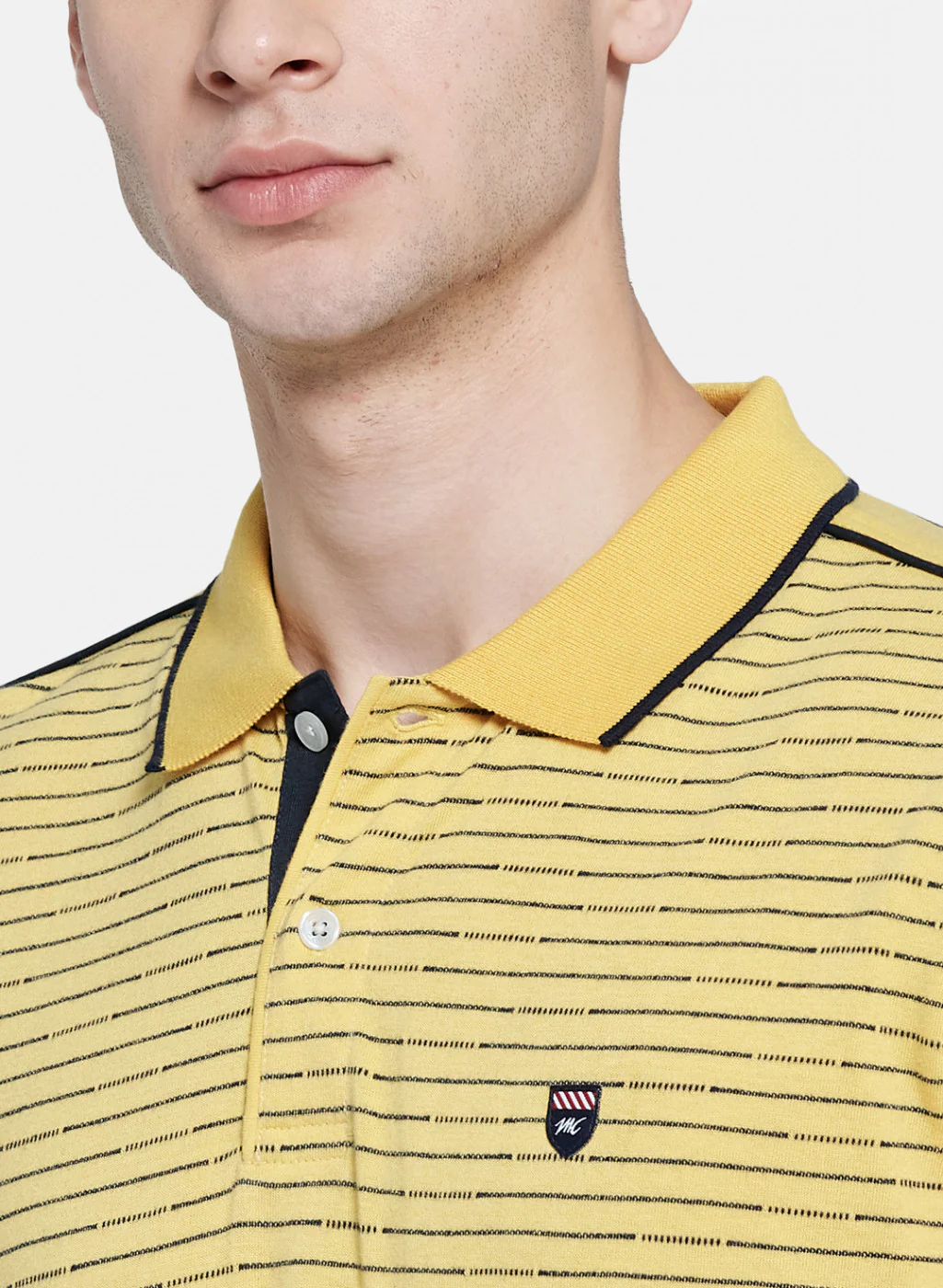 Mens Yellow Regular Fit Lower Set - Image 5