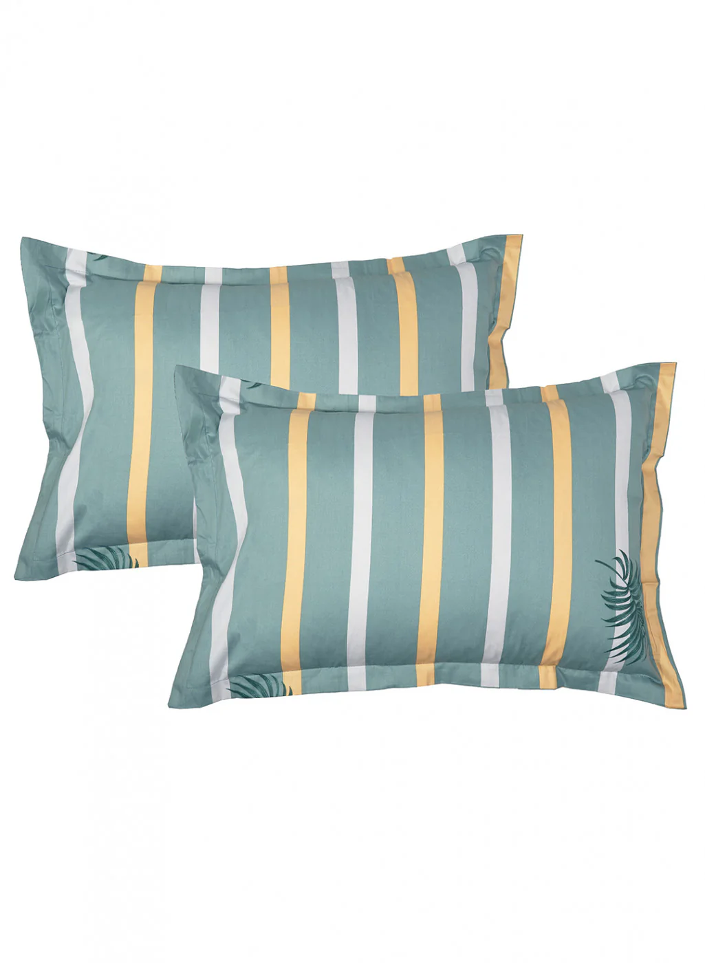 Multi Color 128/68 TC Bedsheet with 2 Pillow Covers - Image 2