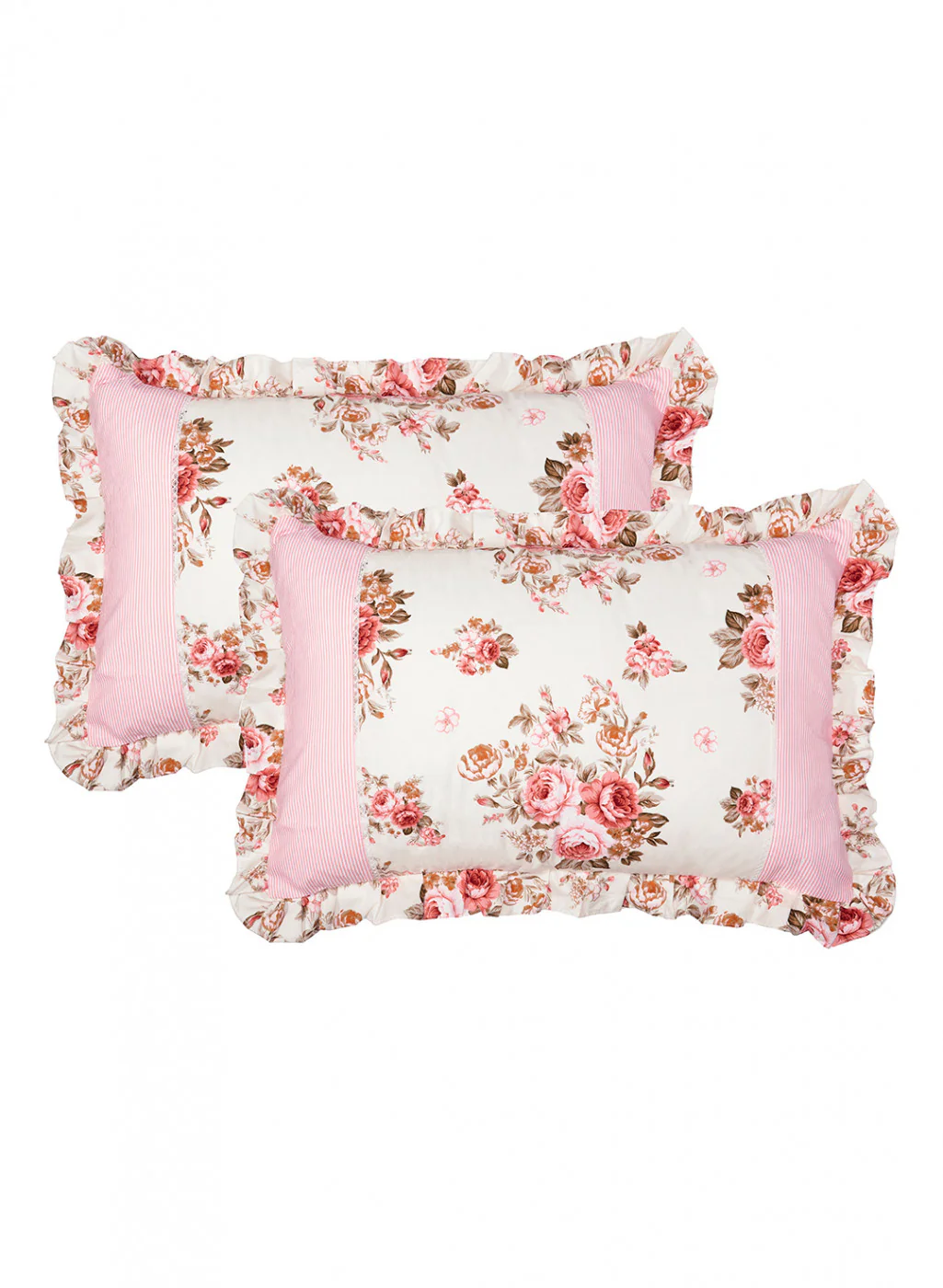 Multi Color 130 GSM Bedsheet with 2 Pillow Covers - Image 2