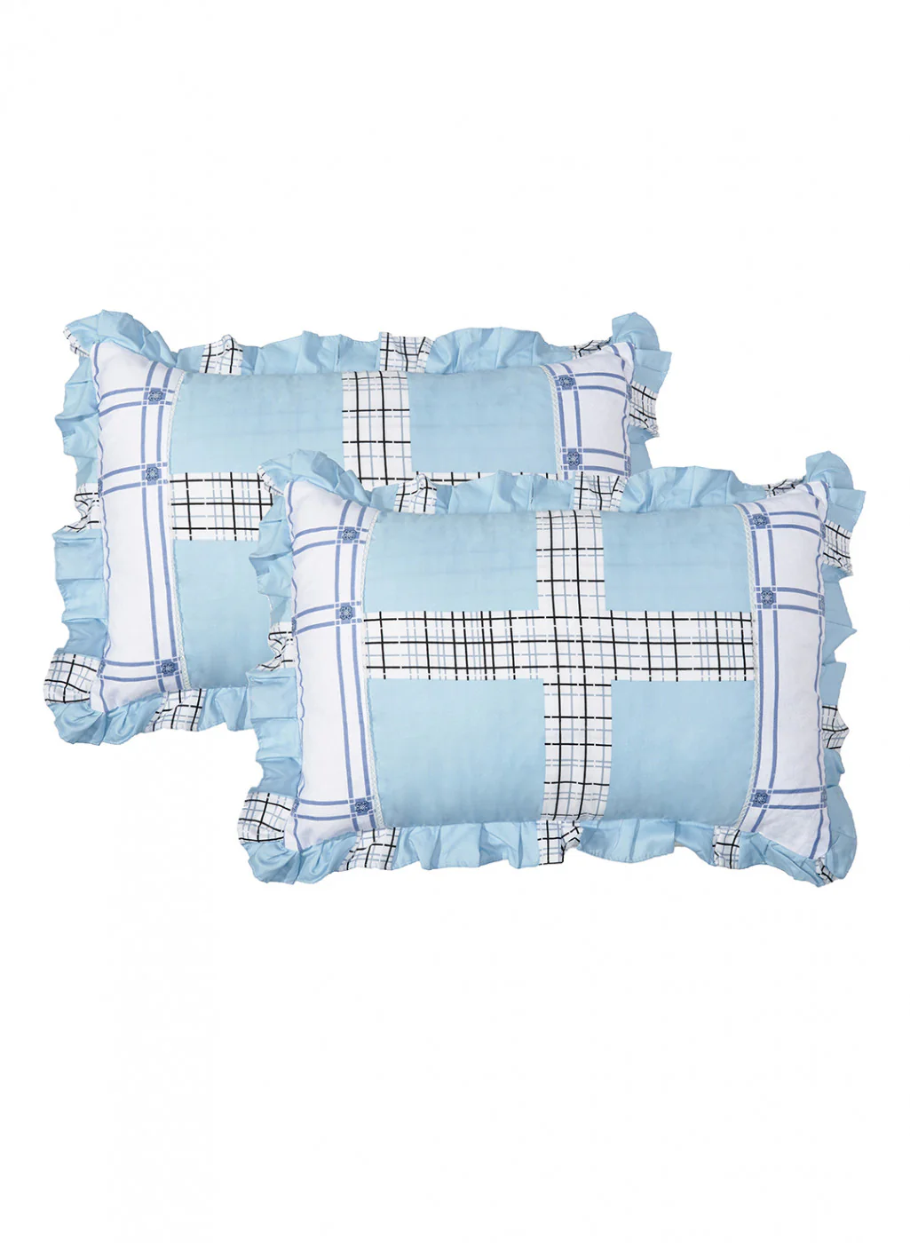 Multi Color 130 GSM Bedsheet with 2 Pillow Covers - Image 6