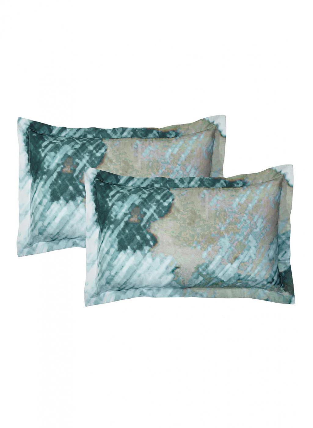 Multi Color 200 TC Bedsheet with 2 Pillow Covers - Image 6