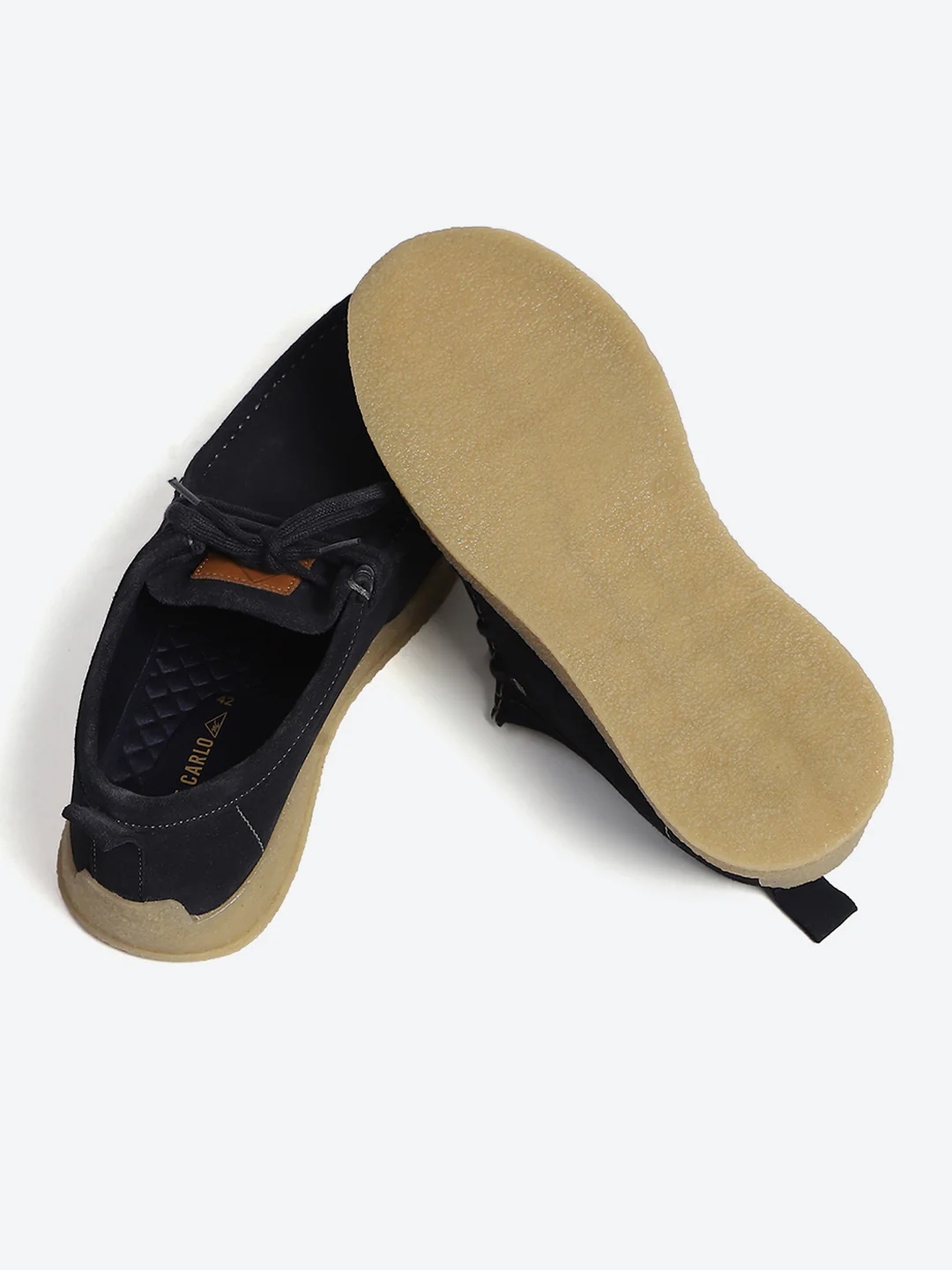 Monte Carlo Navy Blue Casual Moc-Toe-Lace Up Shoe for Men - Image 8